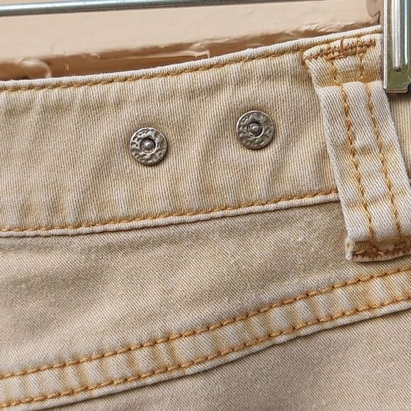 CAbi Ruby Gold Skinny Jeans Size 2 Stye 502 - Picture 7 of 10